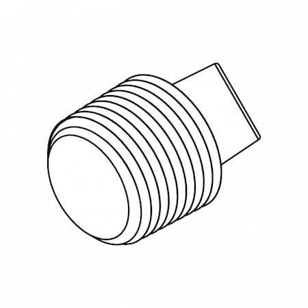 Tompkins Hydraulic Fitting-Steel24MP SQUARE HEAD PLUG 5406-SHP-24